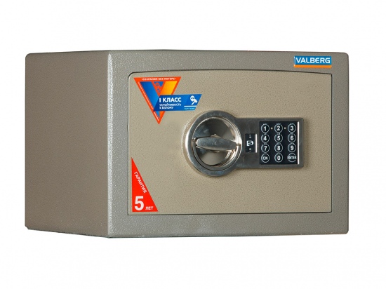 Сейф взломостойкий 1 класса VALBERG КАРАТ- 25 EL